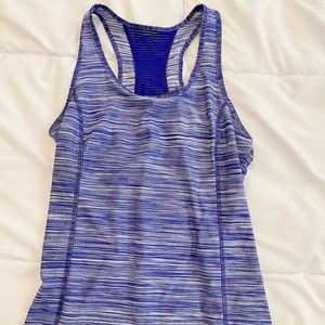 Women’s blue tank top